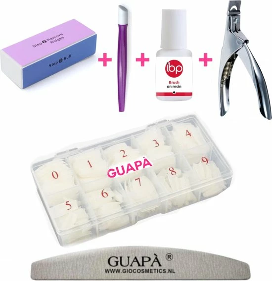 GUAP?? GUAP Nepnagels Met Nageltips En Nagellijm | Plaknagels | Kunstnagels | Nagelverlenging | Polygel | Naturel 100 Stuks 3 GUAP?? GUAP Nepnagels Met Nageltips En Nagellijm | Plaknagels | Kunstnagels | Nagelverlenging | Polygel | Naturel 100 Stuks
