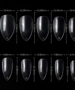 Merkloos Nageltips - 500 Stuks - Almond Kort - Nailtips - Nepnagels - Kunstnagels - Plaknagels - Nageltips Transparant - Nagel Tips Transparant - Full Cover Nailtips - Full Cover Nageltips - Nageltips 500 Stuks - Nagel Tips Acryl - Nagel Tips -Maybelline-winkel 550x570 1