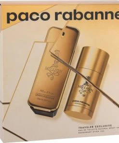 Paco Rabanne One Million Gift Set Eau De Toilette Spray 100ml + Deo Stick 75ml