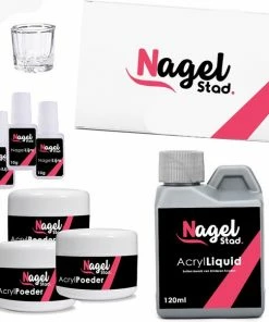 Acrylnagels Set | Nepnagels | Acryl Nagels Kit Starterspakket | Basispakket | Nail Art Pakket | Elektrische Nagelvijl | 60 Kleuren Acryl Poeders/Glitters | 500 Franse Tips | Acrylic Liquid | Nagel Lijm | Plaknagels | 91 Delig | Nagel Set | Nagelstad -Maybelline-winkel 550x581 2