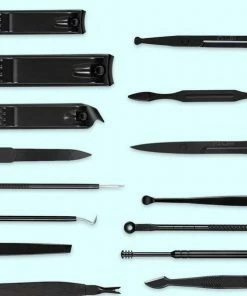 Pulver - Luxe Manicureset / Pedicureset Met Lederen Opbergetui - 19 Delig - Pedicure Set - Manicure Set - Manicure Sets - Pedicure Sets - Verzorging - Zwart 18 Pulver - Luxe Manicureset / Pedicureset Met Lederen Opbergetui - 19 Delig - Pedicure Set - Manicure Set - Manicure Sets - Pedicure Sets - Verzorging - Zwart -Maybelline-winkel 550x585