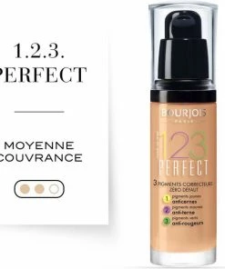 Bourjois 123 Perfect Foundation 055 Beige Foncé 23 Bourjois 123 Perfect Foundation 055 Beige Foncé -Maybelline-winkel 550x595 1