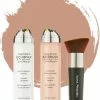 Magic Minerals AirBrush Foundation 3-delige Set By Jerome Alexander – Warm/Beige – Foundation En LiquidSilk Airbrush Primer Kit – Met Gratis Kabuki Kwast - Make-up Met Een Natuurlijke Dekking -Maybelline-winkel 550x614 4
