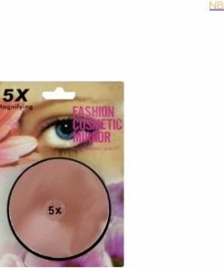 Merkloos 5x Vergrotende Make Up Spiegel (7.5 Cm)