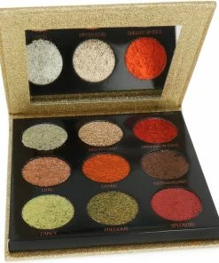 Makeup Revolution Pressed Glitter Oogschaduw Palette - Midas Touch