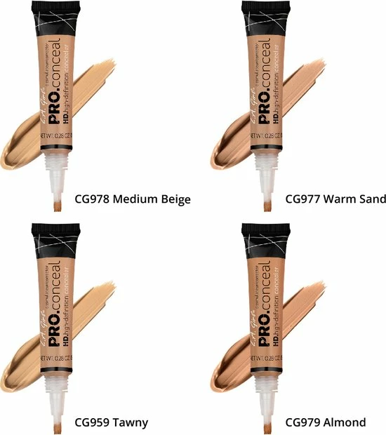 LA Girl USA LA Girl - HD PRO Concealer - Fawn 8 LA Girl USA LA Girl - HD PRO Concealer - Fawn - Afbeelding 6