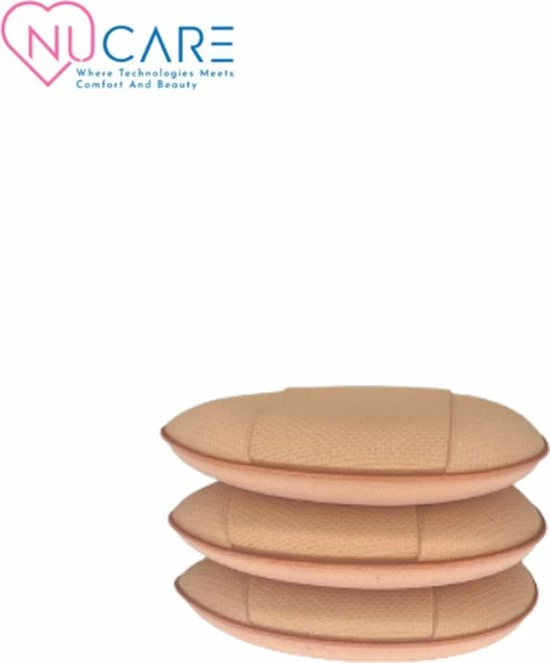 Nucare - Mini Beauty Make-Up - Finger Blender - Foundation Blender - Make-up Spons - Drie Stuks - Undereye Concealer - Makeup Puff Tools - Poederdons 7 Nucare - Mini Beauty Make-Up - Finger Blender - Foundation Blender - Make-up Spons - Drie Stuks - Undereye Concealer - Makeup Puff Tools - Poederdons - Afbeelding 5