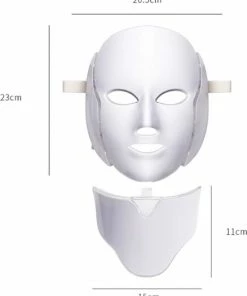 Merkloos LED Gezichtsmaker - 7 Kleuren - Face Mask - Lichttherapie - Masker Voor Gezicht - Tegen Acne, Droge Huid & Rimpels - Wit 16 Merkloos LED Gezichtsmaker - 7 Kleuren - Face Mask - Lichttherapie - Masker Voor Gezicht - Tegen Acne, Droge Huid & Rimpels - Wit -Maybelline-winkel 550x678