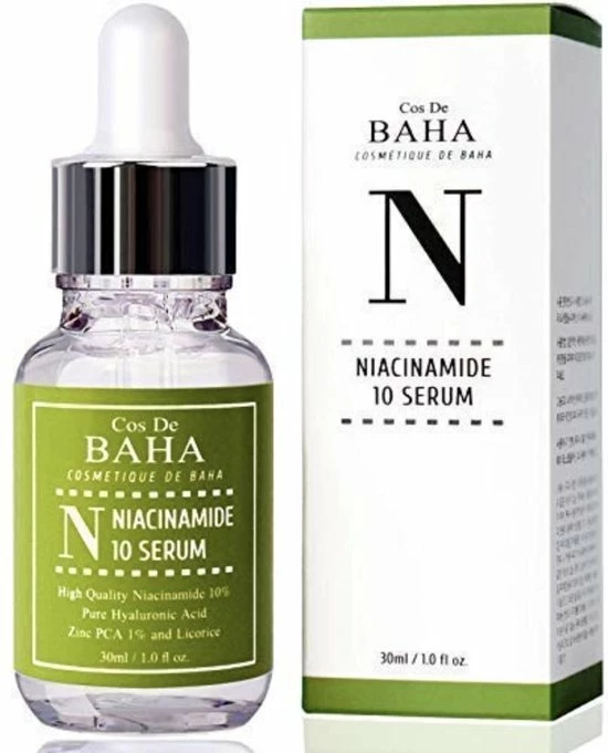 Cos De BAHA Serum Niacinamide 10% + Zinc 1% For Face - Pore Reducer + Uneven Skin Tone Treatment + Diminishes Acne Prone, Korean Skin Care, Hyperpigmentatie - Puistjes - 30ml Serum For Redness & Pore Control - The Ordinary Popular K-Beauty Brand 2022 5 Cos De BAHA Serum Niacinamide 10% + Zinc 1% For Face - Pore Reducer + Uneven Skin Tone Treatment + Diminishes Acne Prone, Korean Skin Care, Hyperpigmentatie - Puistjes - 30ml Serum For Redness & Pore Control - The Ordinary Popular K-Beauty Brand 2022 - Afbeelding 3
