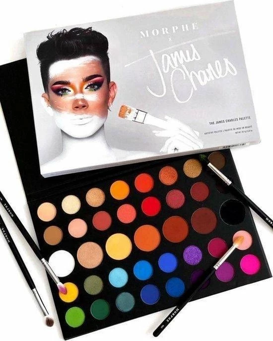 Morphe Morphe X James Charles The Mini Palette - Oogschaduw 3 Morphe Morphe X James Charles The Mini Palette - Oogschaduw
