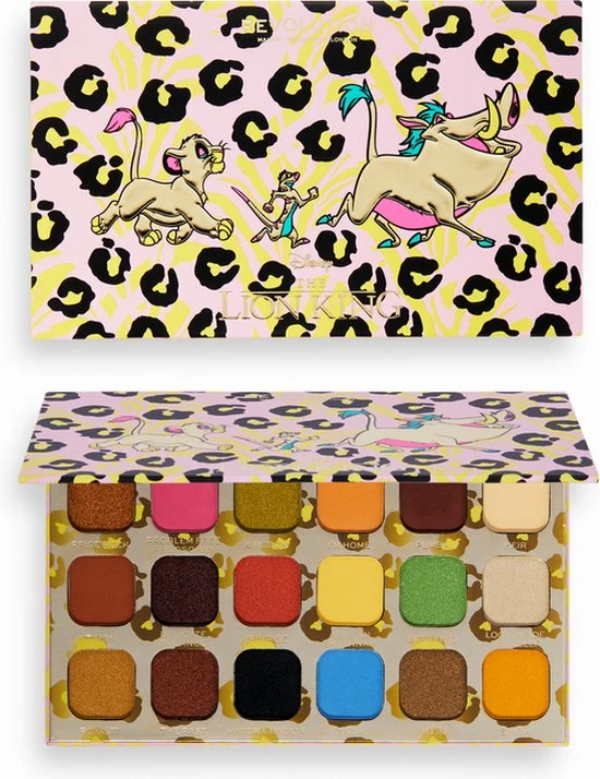 Makeup Revolution X Disney Lion King - Hakuna Matata Shadow Palette 3 Makeup Revolution X Disney Lion King - Hakuna Matata Shadow Palette