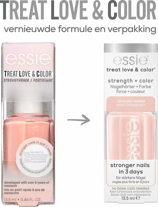 Essie - TREAT LOVE & COLOR™ - 3 Sheers To You - Roze Nagellak - 13,5 Ml 8 Essie - TREAT LOVE & COLOR™ - 3 Sheers To You - Roze Nagellak - 13,5 Ml - Afbeelding 6