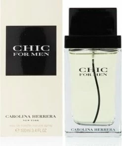 Carolina Herrera Chic For Men - 100 Ml - Eau De Toilette Spray - Herenparfum -Maybelline-winkel 550x734