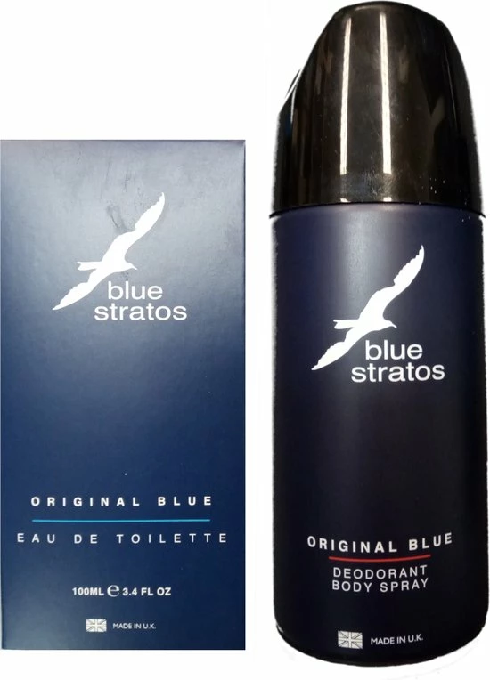 Blue Stratos Eau De Toilette 100 Ml & Deo Spray 150 Ml 3 Blue Stratos Eau De Toilette 100 Ml & Deo Spray 150 Ml