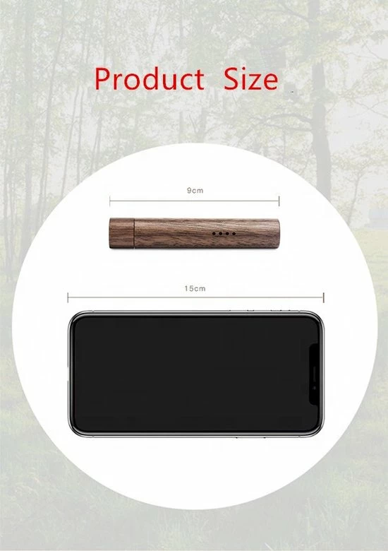 Wondersathome Luxe Autoparfum - Auto Luchtverfrisser Hout - Incl. 2 Geuren! - Zwarte Walnoot - Massief Houten Auto Geur - Air Vent - Aromatherapie - Airconditioner Diffuser - Auto Parfum - Hout - Clip - Navulbaar 6 Wondersathome Luxe Autoparfum - Auto Luchtverfrisser Hout - Incl. 2 Geuren! - Zwarte Walnoot - Massief Houten Auto Geur - Air Vent - Aromatherapie - Airconditioner Diffuser - Auto Parfum - Hout - Clip - Navulbaar - Afbeelding 4