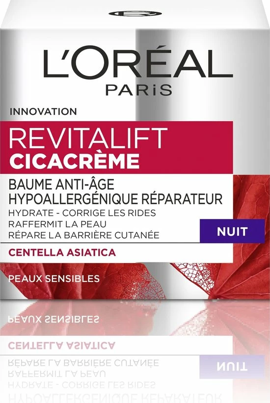 L?Or?al Paris L'Or Al Paris Revitalift Cicacr Me Anti Rimpel Nachtcr Me - 50 Ml 3 L?Or?al Paris L'Or Al Paris Revitalift Cicacr Me Anti Rimpel Nachtcr Me - 50 Ml