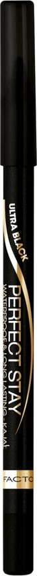 Max Factor Perfect Stay Kajal Waterproof Oogpotlood - 097 Ultra Black 3 Max Factor Perfect Stay Kajal Waterproof Oogpotlood - 097 Ultra Black
